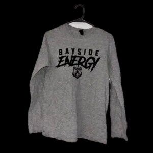 NEW HEATHER gray saved by the bell tv classic Gray Long Sleeve T Modern Comfort